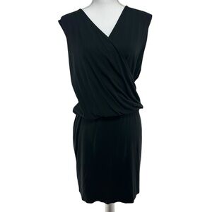 ANN TAYLOR / Black Sleeveless Dress / Small / Goth Office Fairy Whimsigoth Emo